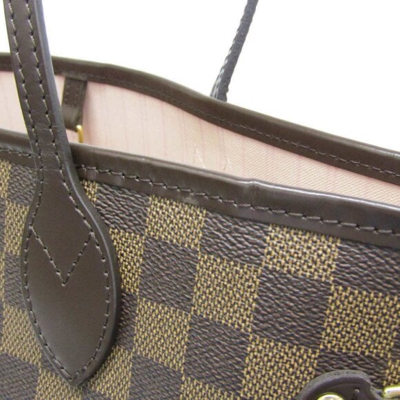 LOUIS VUITTON Brown Damier Neverfull MM Tote Bag - Picture 7 of 16